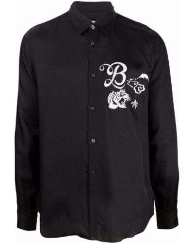 Košile s výšivkou Black Comme Des Garçons černá
