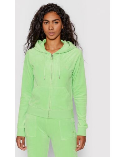 Juicy Couture Bluză Robertson JCAP176 Verde Regular Fit