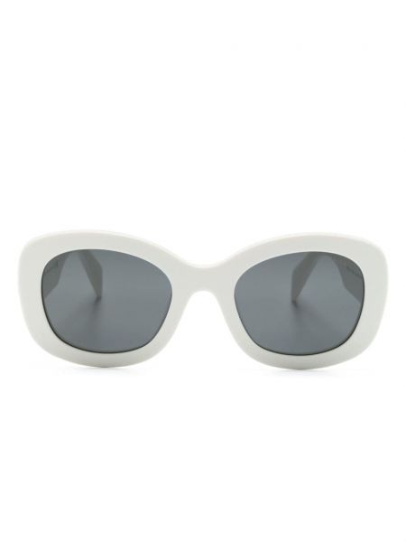 Lunettes de soleil Prada Eyewear blanc