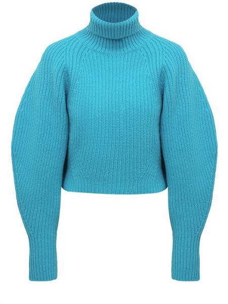 Шерстяной свитер Nina Ricci голубой