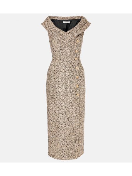 Tweed dress Alessandra Rich gull