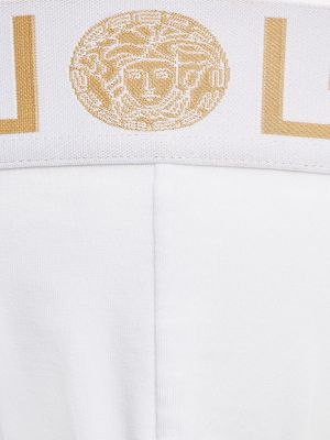 Jersey de tela jersey Versace Underwear blanco