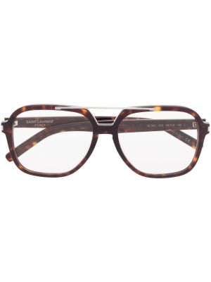 Briller Saint Laurent Eyewear brun