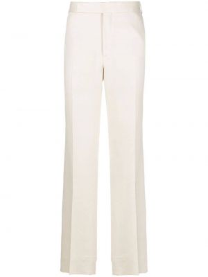 Pantaloni dritti Lardini bianco