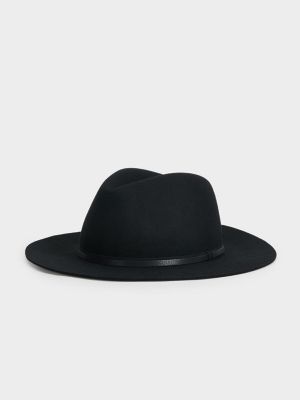 Однотонная шляпа Parfois черная