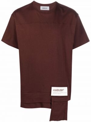 Camiseta con bolsillos Ambush marrón