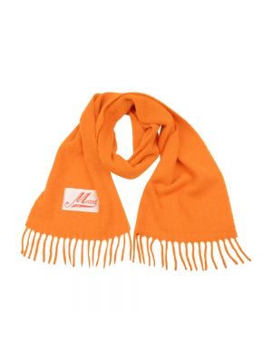 Sciarpa di lana in lana d'alpaca Marni arancione