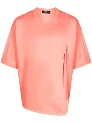 Asymetrické bavlněné tričko s výšivkou Songzio