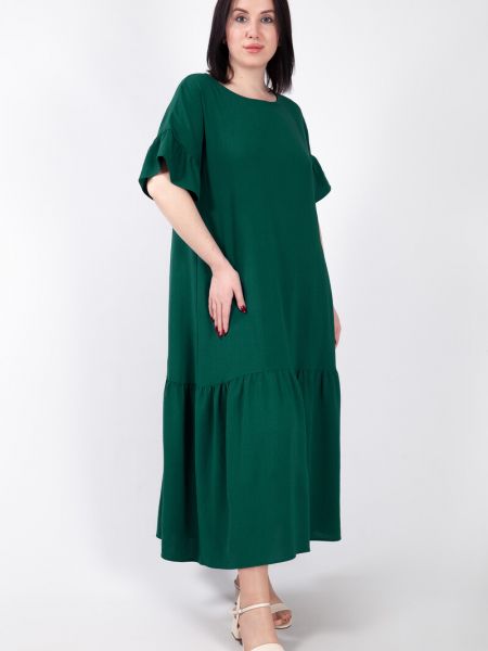 Платье милада зеленое