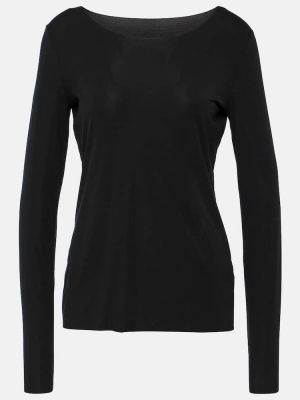 Top od jersey Wolford crna