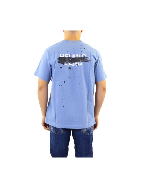 Koszulka Helmut Lang niebieska