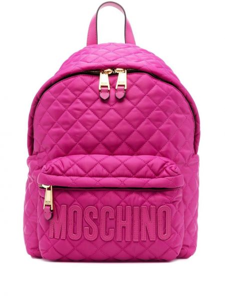 Ryggsekk Moschino rosa