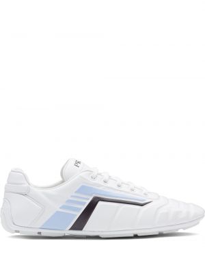 Zapatillas con cordones Prada blanco