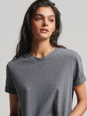 T-shirt Superdry gris