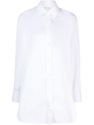 Medvilninė marškiniai Isabel Marant balta