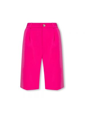 Shorts mit plisseefalten Custommade pink