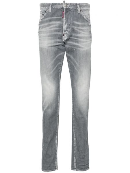 Stretch-jeans Dsquared2 grau