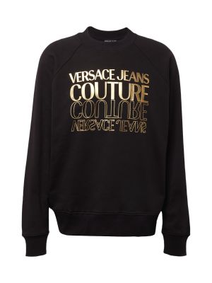Μπλούζα Versace Jeans Couture μαύρο
