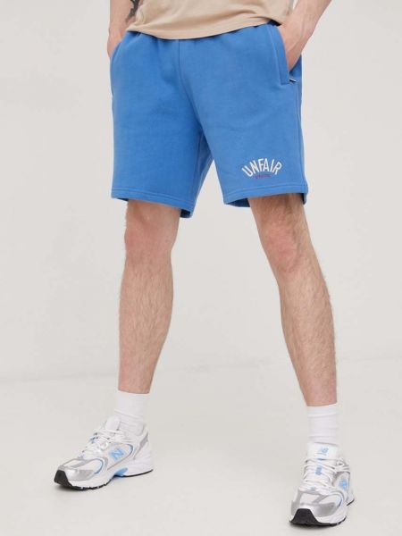 Bombažne hlače Unfair Athletics modra