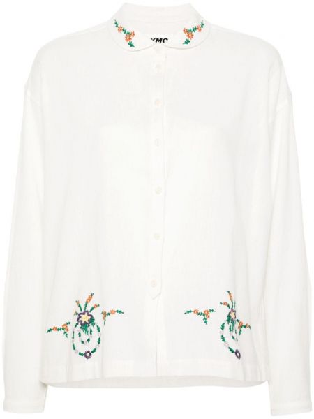 Дълга риза Ymc бяло