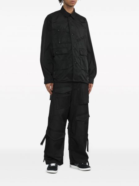 Chemise avec poches asymétrique Junya Watanabe Man noir