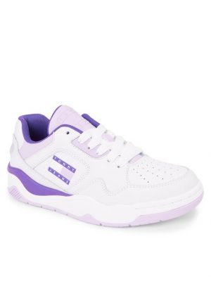 Sneakerși Tommy Jeans violet