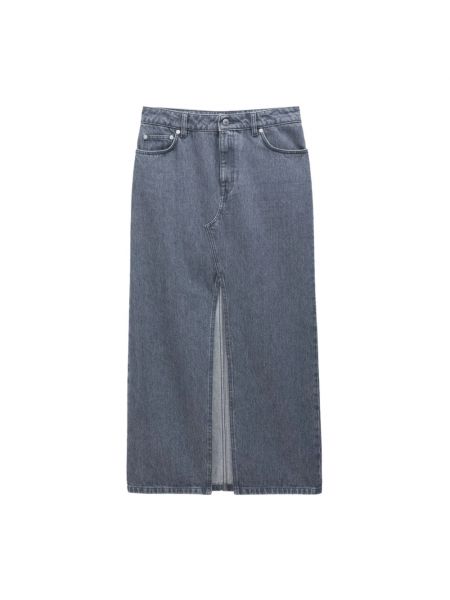 Spódnica jeansowa Filippa K szara