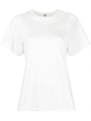 T-shirt avec manches courtes Toteme blanc