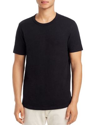 Бархатная футболка Velvet By Graham & Spencer черная