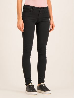 Skinny fit džinsai Pepe Jeans juoda