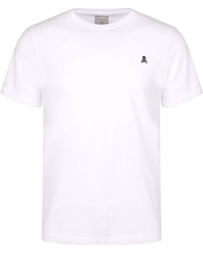 T-shirt Scalpers blanc