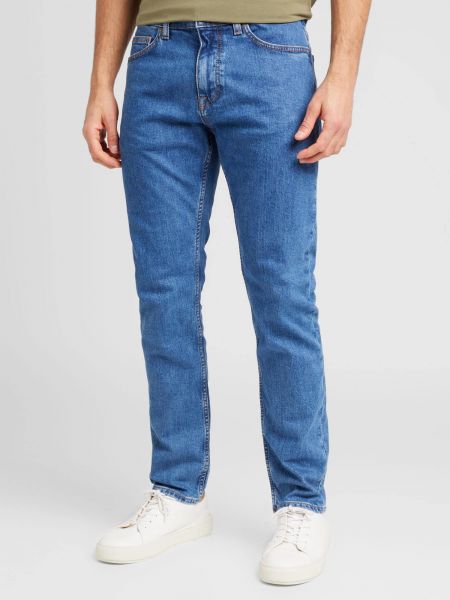 Straight leg jeans Boss Orange blu