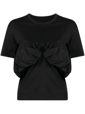 T-shirt à volants Jnby noir