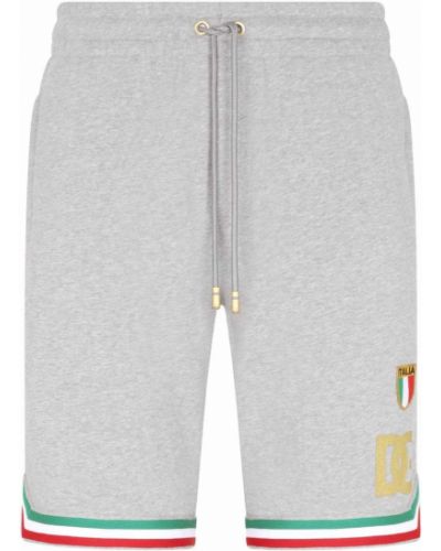 Pantaloncini sportivi Dolce & Gabbana grigio