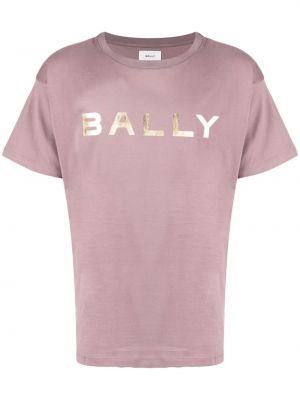 Βαμβακερή μπλούζα με σχέδιο Bally