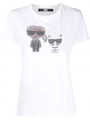Camiseta Karl Lagerfeld blanco