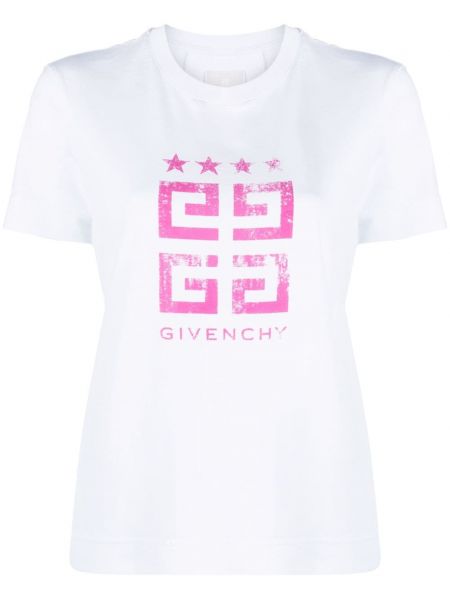 Majica s printom Givenchy bijela