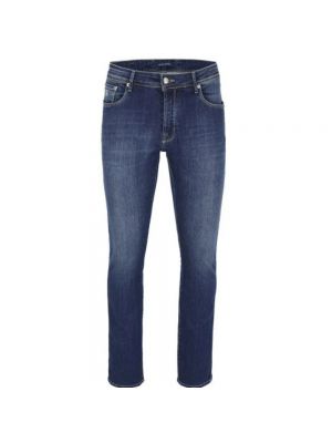 Slim fit skinny jeans Atelier Noterman blau