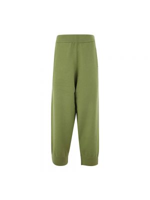 Spodnie sportowe z kaszmiru Extreme Cashmere zielone
