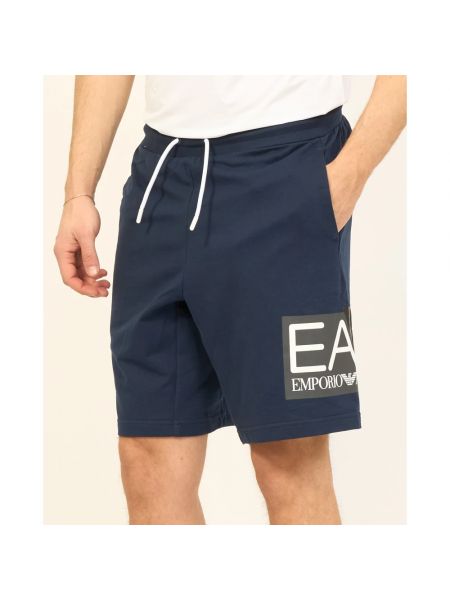 Pantalones cortos Emporio Armani Ea7 azul