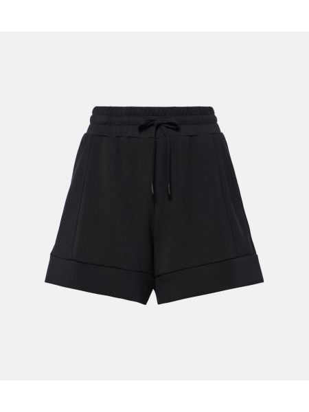 Pantalones cortos de tela jersey Varley negro