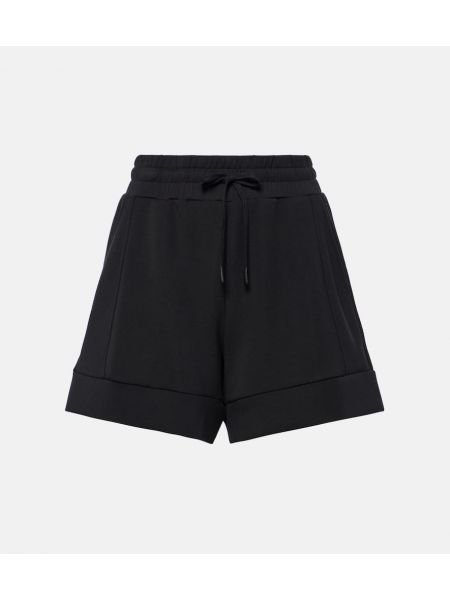 Jersey high waist shorts Varley schwarz