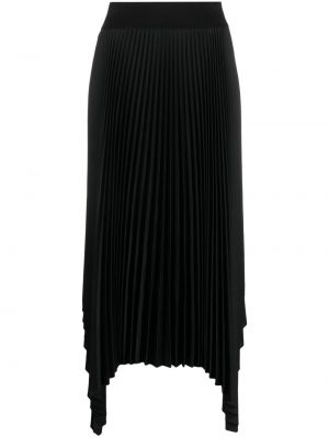 Plisované midi sukně Joseph černé