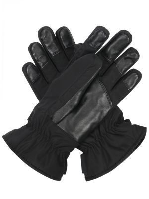 Перчатки Yves Salomon черные
