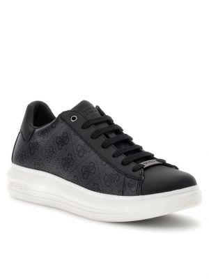 Sneakers Guess καφέ