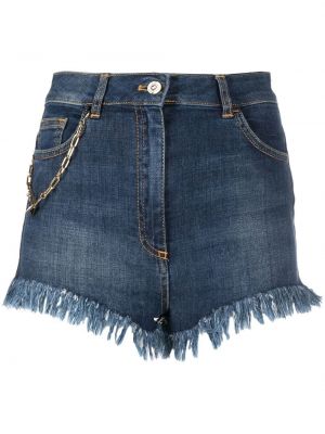 Jeans shorts Elisabetta Franchi blau