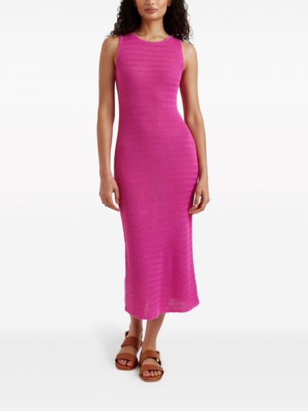 Sukienka bawełniana Chinti & Parker różowa