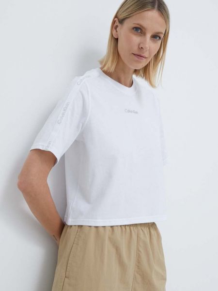 Тениска Calvin Klein Performance бяло