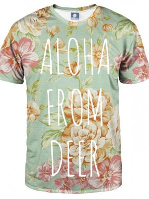 Polo marškinėliai Aloha From Deer pilka