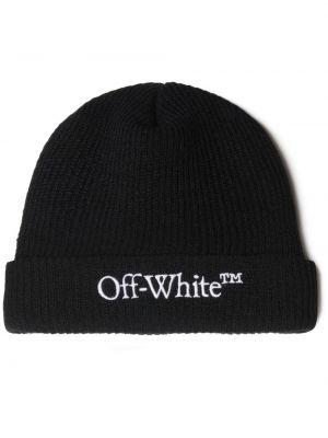 Haftowana czapka Off-white